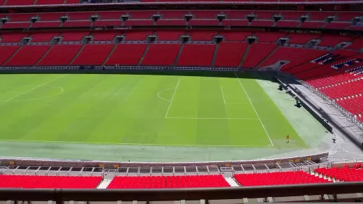 Een kijkje in het beroemde Wembley Stadion